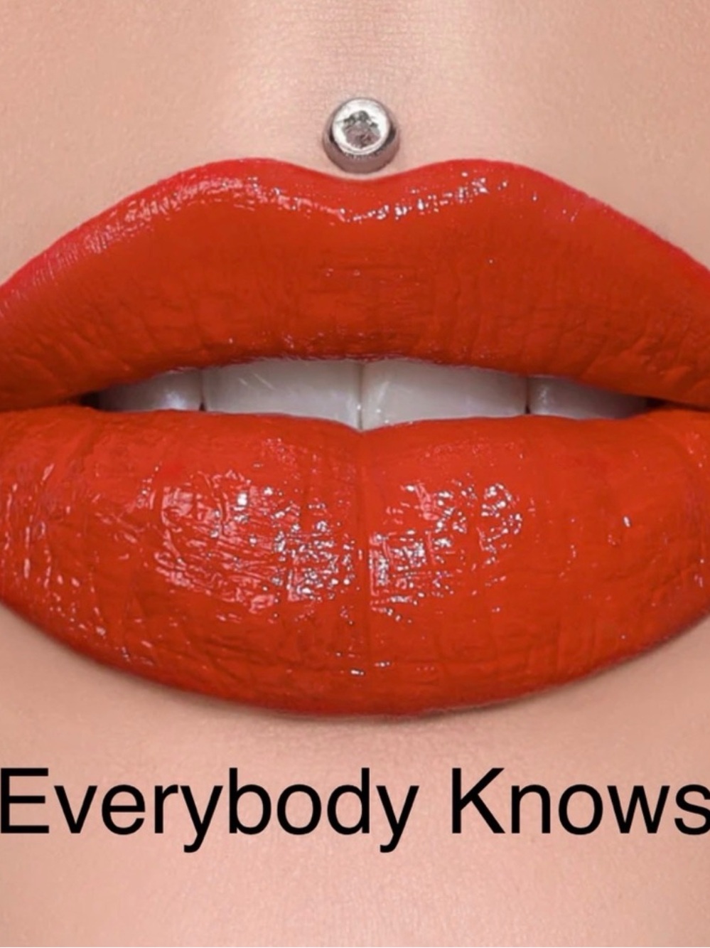 Jeffree Star Lipstick — Vibrant Red Gloss